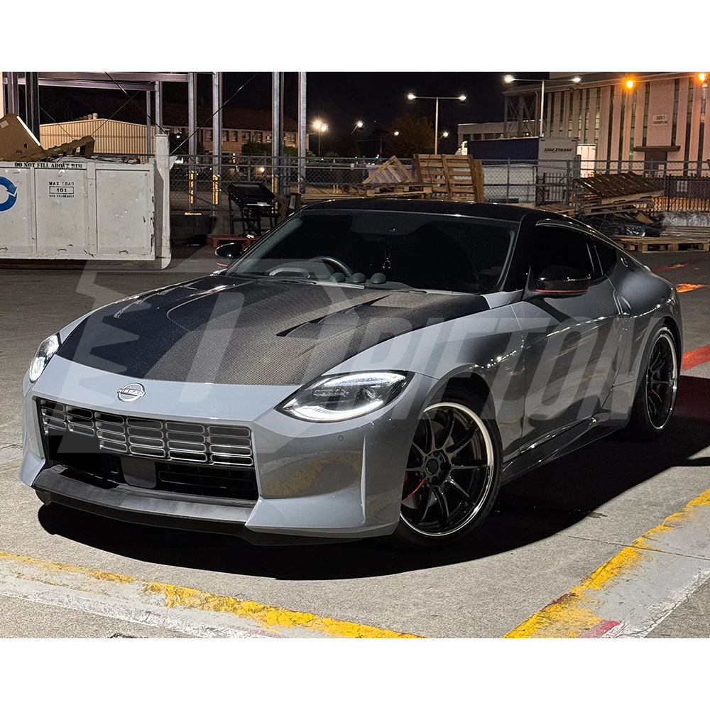 Varis Style Carbon Fiber Bonnet Hood For Nissan Z Fairlady 400Z RZ34 2022+