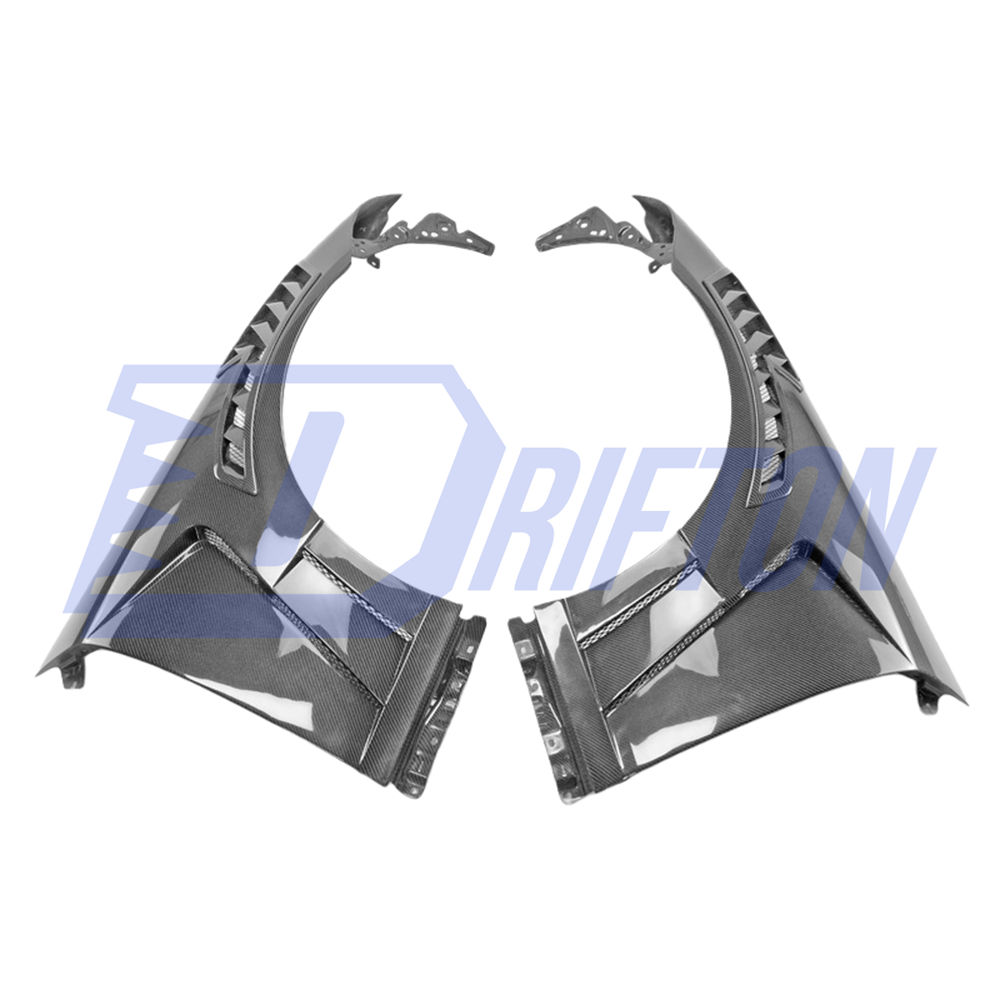 Vented V3 Style Carbon Fiber Front Fender For Nissan Z Fairlady 400Z RZ34 2022+