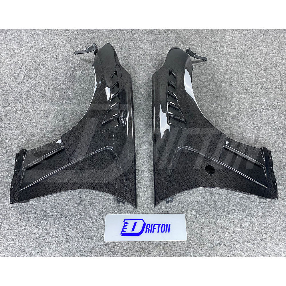 NISMO VENT Style Honeycomb Carbon Fiber Fender For Nissan 370Z Z34 2008-2019