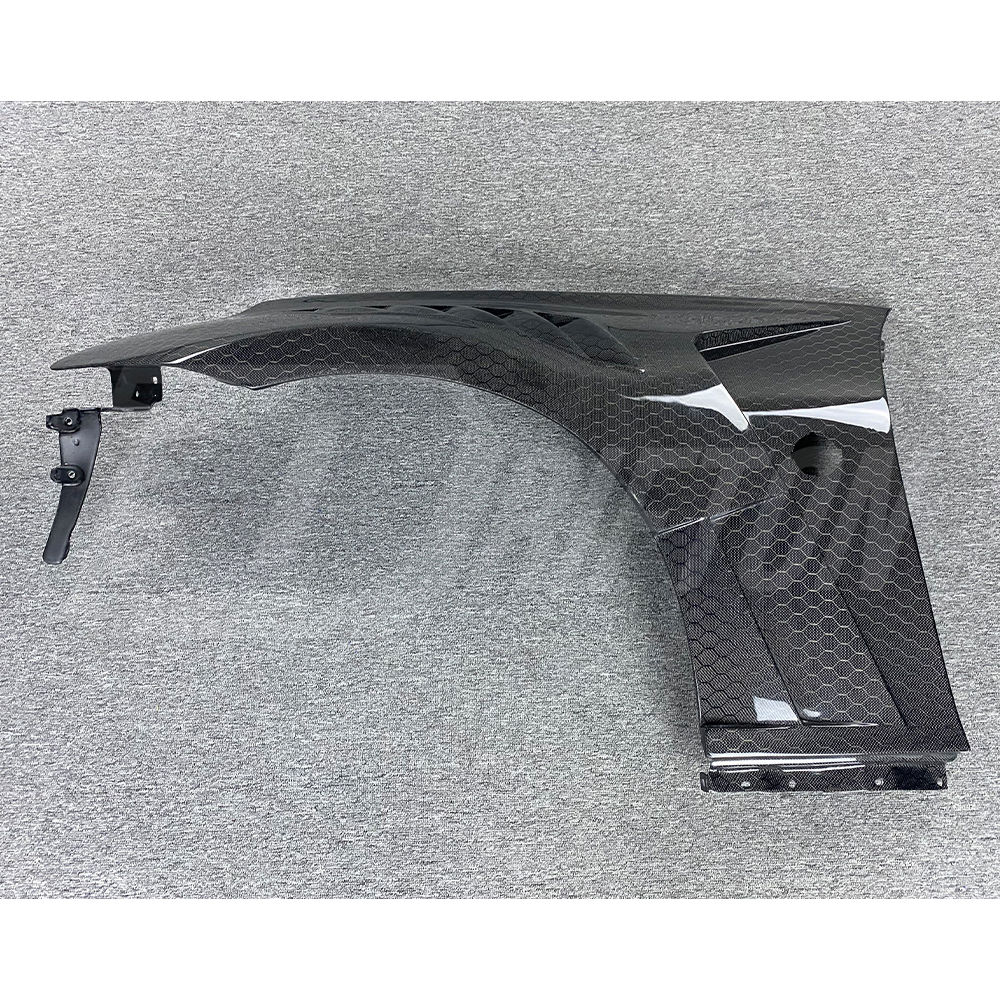 NISMO VENT Style Honeycomb Carbon Fiber Fender For Nissan 370Z Z34 2008-2019