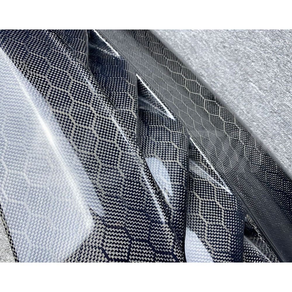 NISMO VENT Style Honeycomb Carbon Fiber Fender For Nissan 370Z Z34 2008-2019