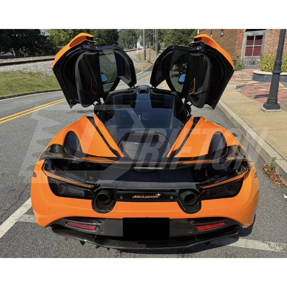 OEM Style Dry Carbon Fiber Rear Bumper For Mclaren 720S 2017-2023