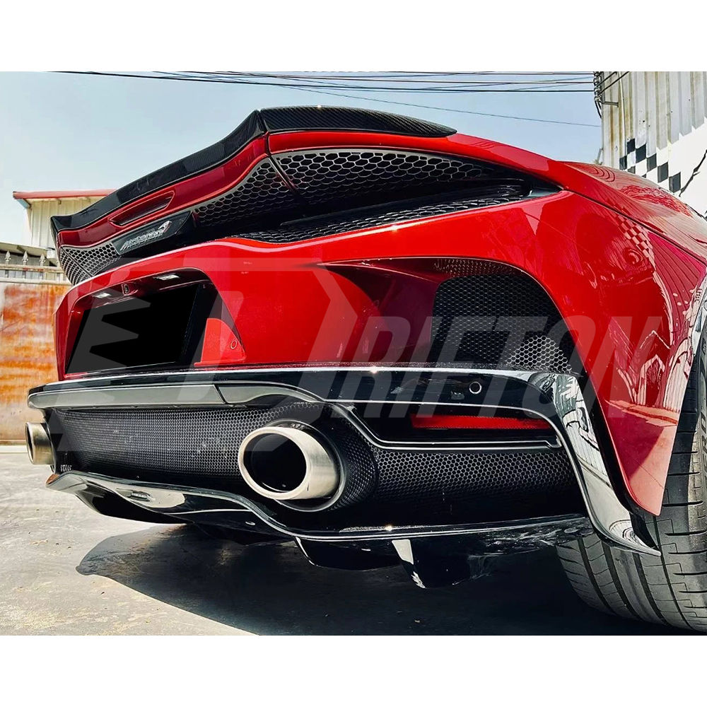 Novitec Style Dry Carbon Fiber Rear Diffuser For Mclaren GT