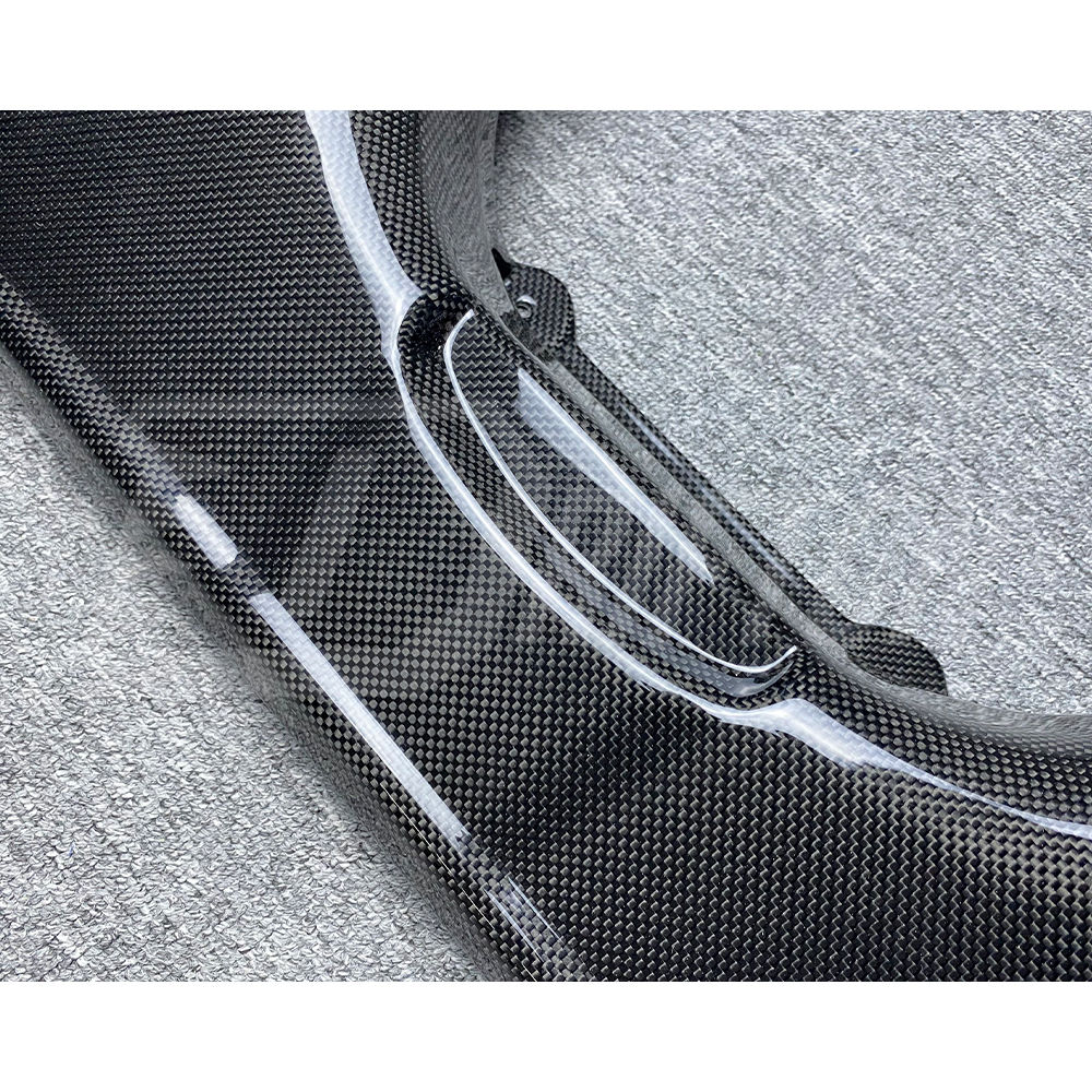 Capristo Style Dry Carbon Fiber Engine Bay Airbox Cover For Ferrari 488 GTB 2015-2018