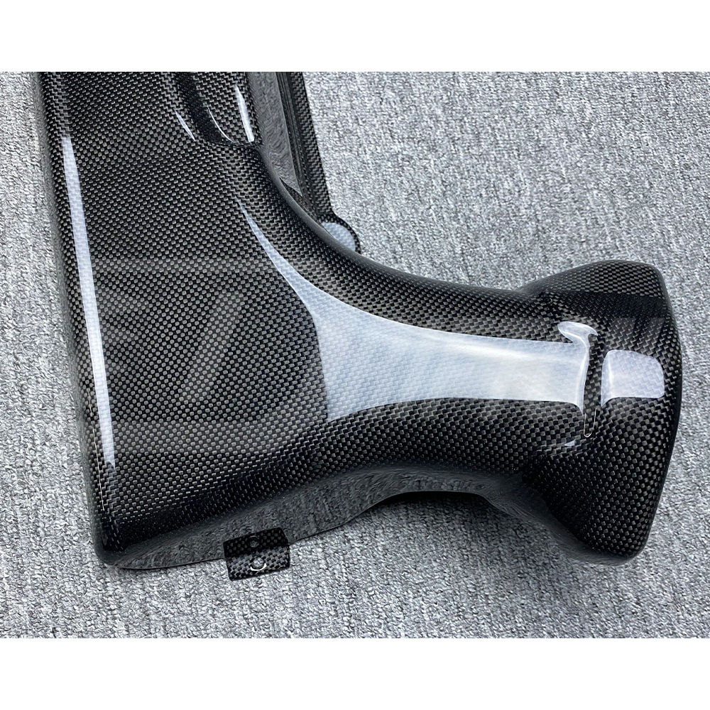 Capristo Style Dry Carbon Fiber Engine Bay Airbox Cover For Ferrari 488 GTB 2015-2018