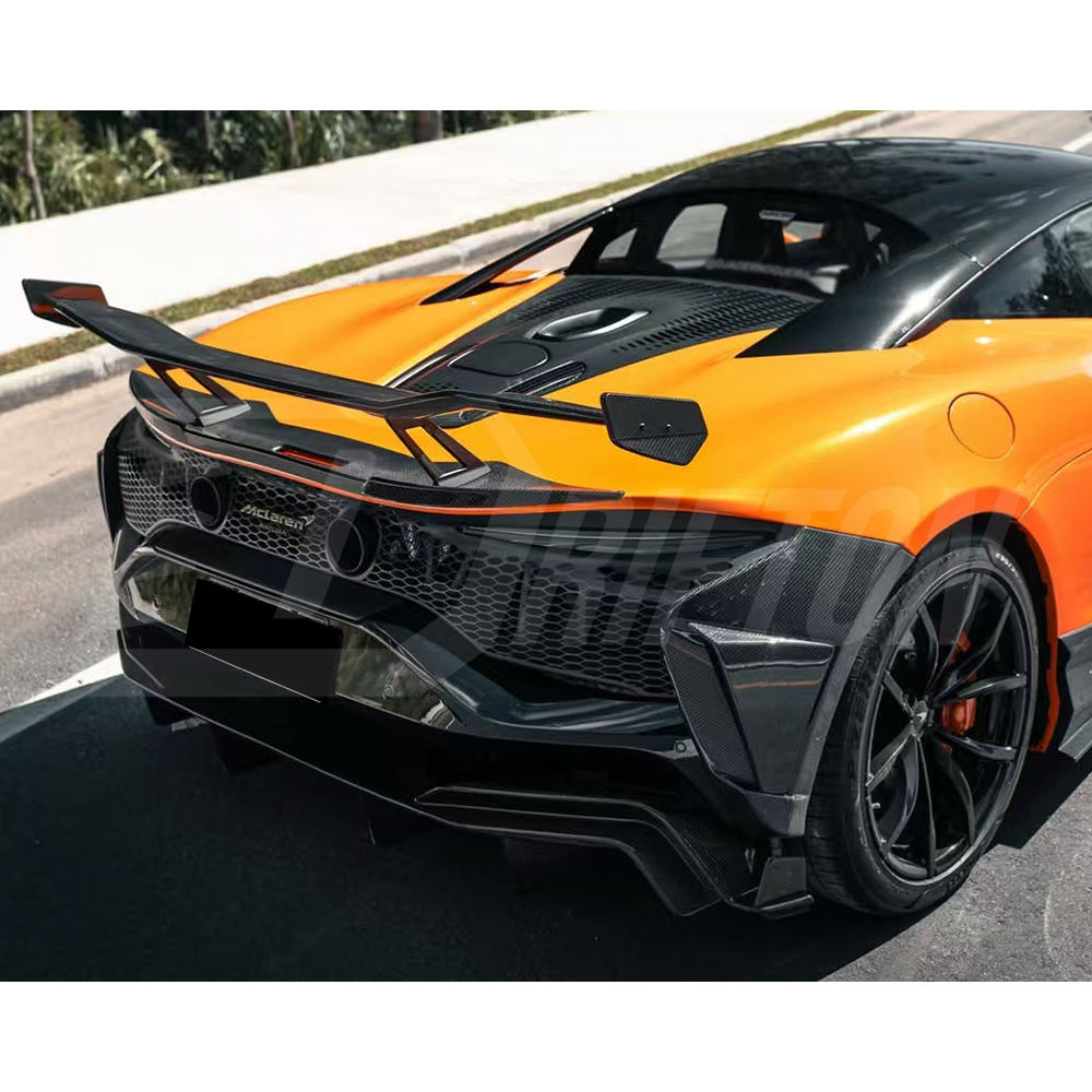 Amans Style Dry Carbon Fiber Rear Fender Inlets Side Vents Cover For Mclaren Artura 2023+