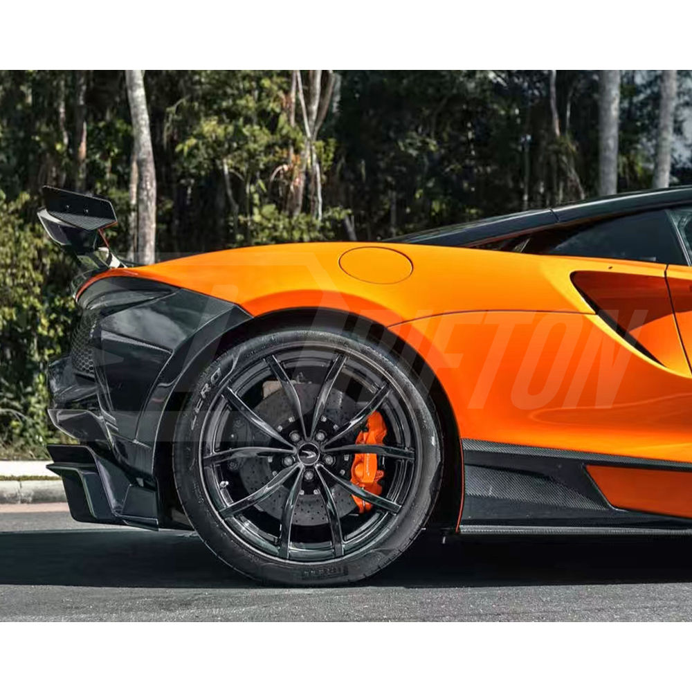 Amans Style Dry Carbon Fiber Rear Fender Inlets Side Vents Cover For Mclaren Artura 2023+