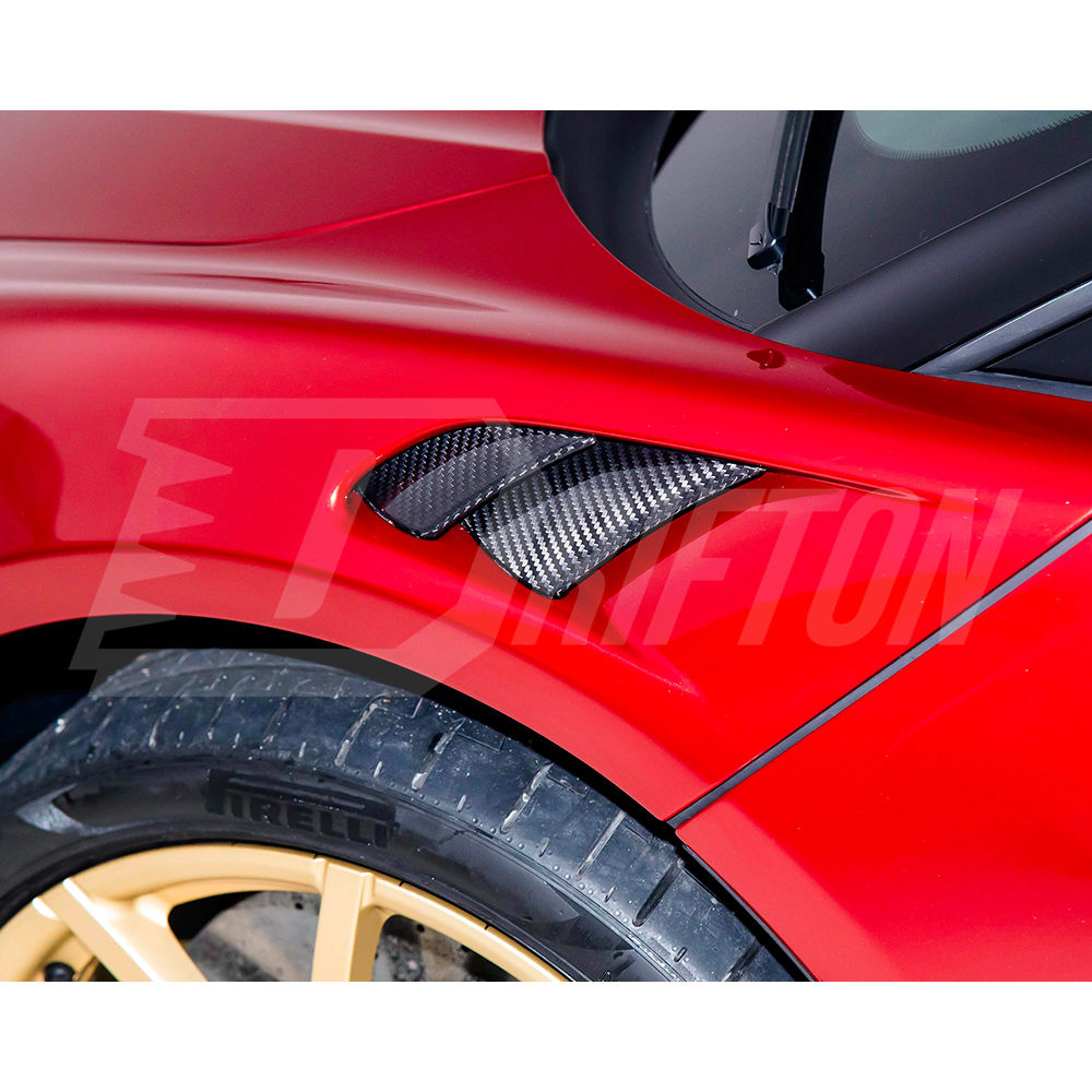 Novitec OEM Style Dry Carbon Fiber Front Fender Vents Inserts For Mclaren Artura 2023+