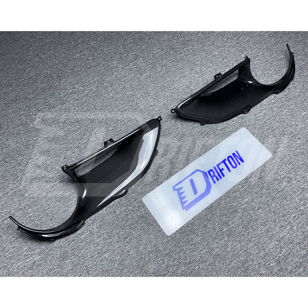 Novitec Style Dry Carbon Fiber Rear Light Cover For Ferrari 488 GTB Spider 2015-2018