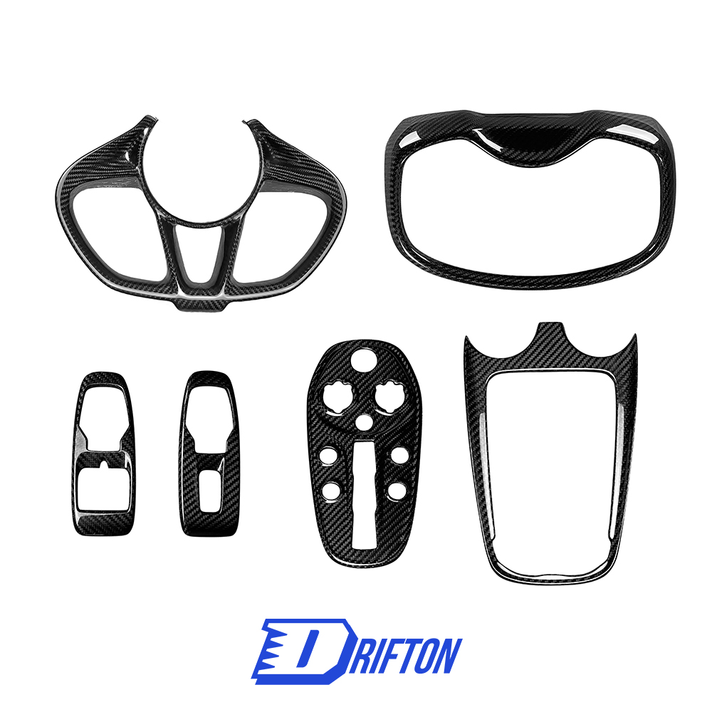 Dry Carbon Fiber Interiors Kits Set For Mclaren GT