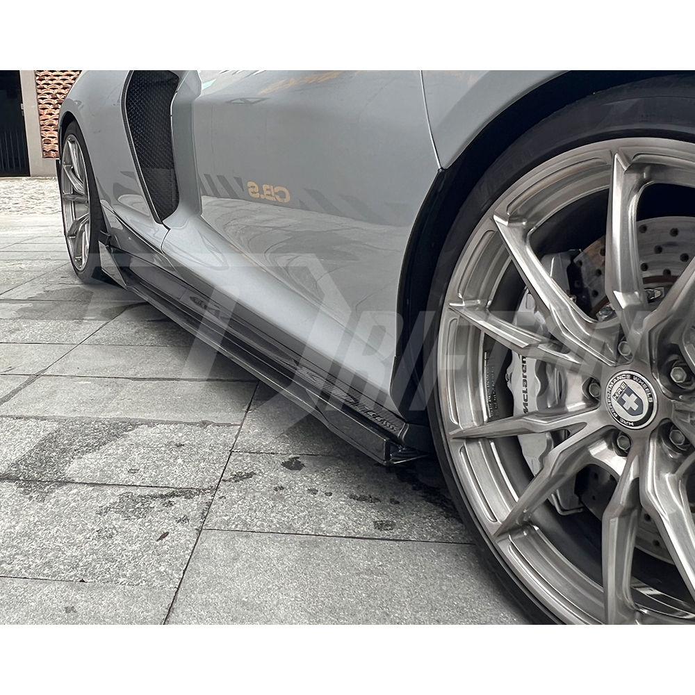 Dry Carbon Fiber Side Skirt For Mclaren GT