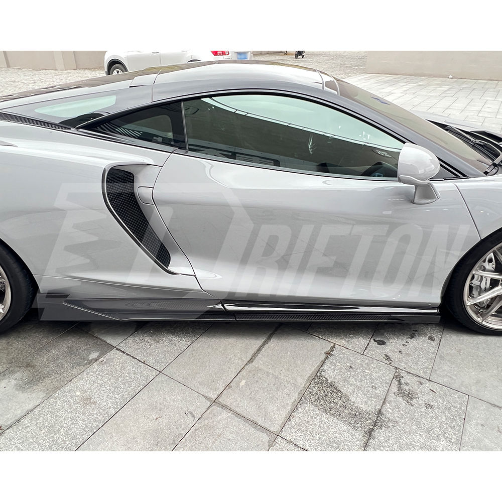 Dry Carbon Fiber Side Skirt For Mclaren GT