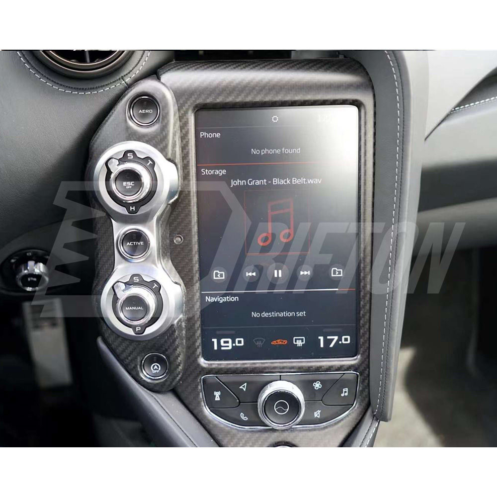 OEM Style Dry Carbon FIber Central Control Panel For Mclaren 720S 2017-2023