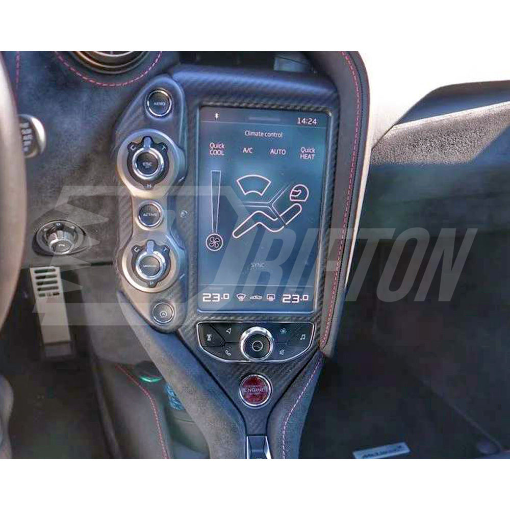 OEM Style Dry Carbon FIber Central Control Panel For Mclaren 720S 2017-2023