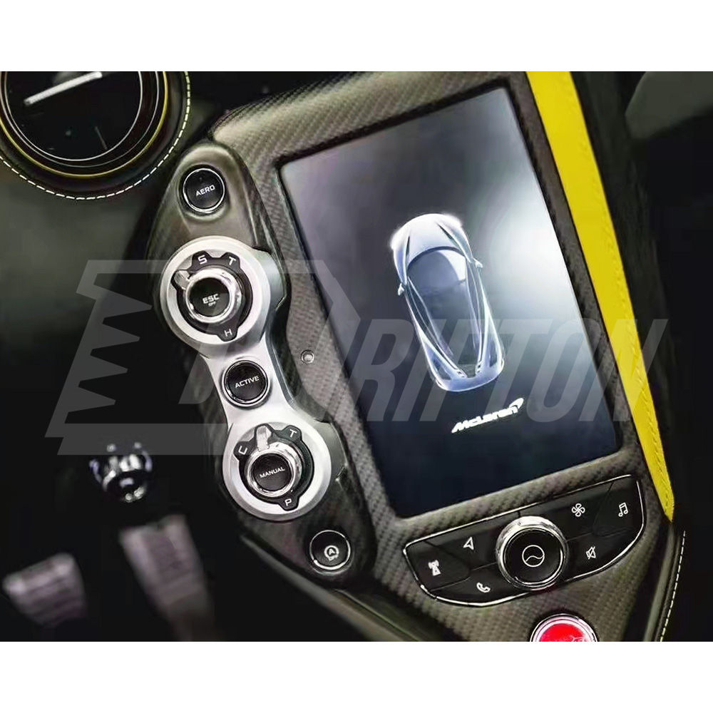 OEM Style Dry Carbon FIber Central Control Panel For Mclaren 720S 2017-2023