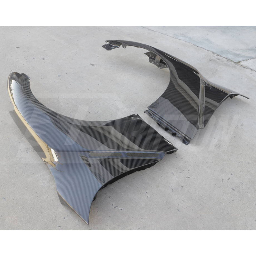 OEM Style Dry Carbon Fiber Front Fenders For Nissan GTR R35 2008-2026