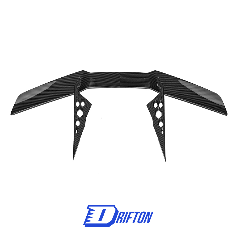 Duke Style Dry Carbon Fiber GT Rear Spoiler Wing For Lamborghini Revuelto 2023-ON