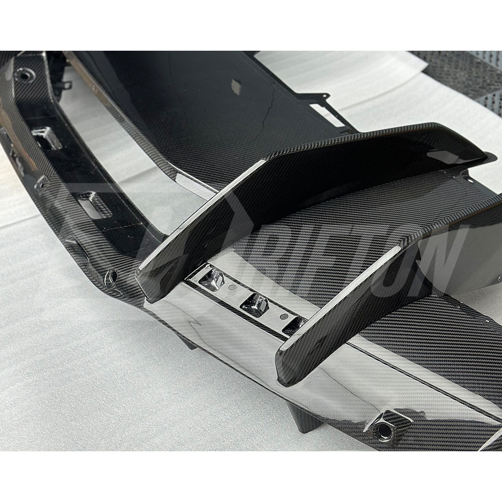OEM Style Dry Carbon Fiber Rear Diffuser For Lamborghini Revuelto 2023-ON