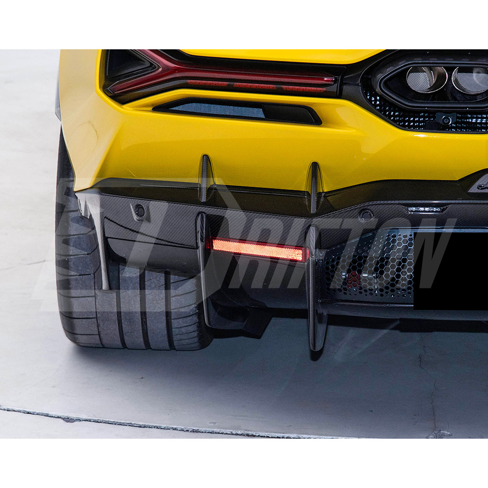 OEM Style Dry Carbon Fiber Rear Diffuser For Lamborghini Revuelto 2023-ON