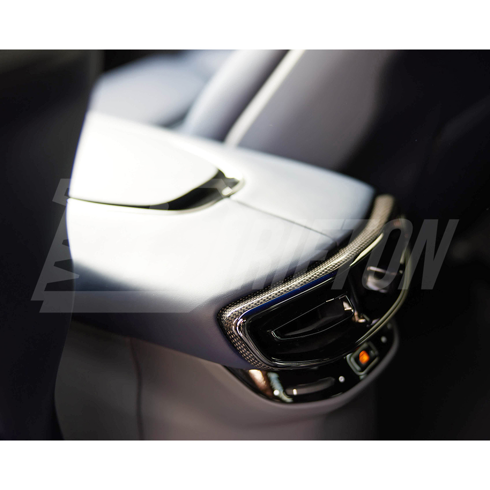 Dry Carbon Fiber Interiors Kits Rear AC Vents Cover For Ferrari Purosangue FUV