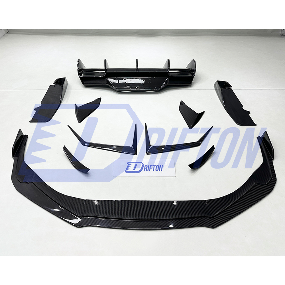Vorsteiner Style Dry Carbon Fiber Front Lip For Lamborghini Huracan STO 2021-2025