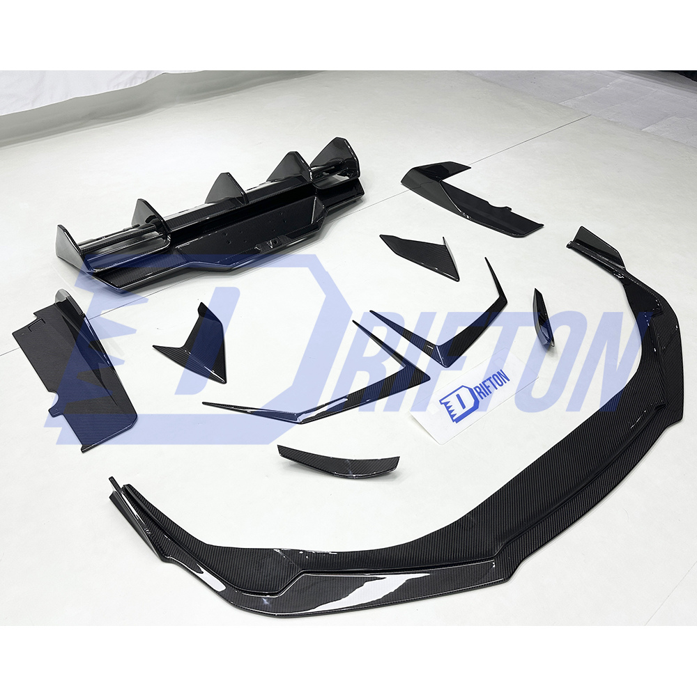 Vorsteiner Style Dry Carbon Fiber Front Lip For Lamborghini Huracan STO 2021-2025