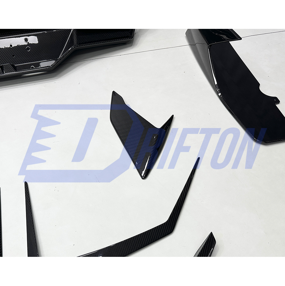 Vorsteiner Style Dry Carbon Fiber Rear Fender Vents Trims For Lamborghini Huracan STO 2021-2025