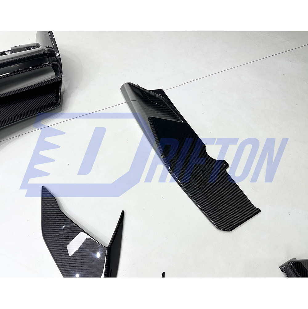 Vorsteiner Style Dry Carbon Fiber Side Skirt Trims For Lamborghini Huracan STO 2021-2025