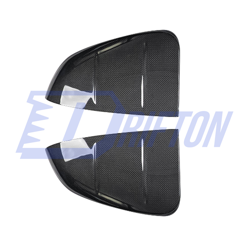 Mansory Style Dry Carbon Fiber Side Mirror Caps For Ferrari SF90 Stradale & Spider