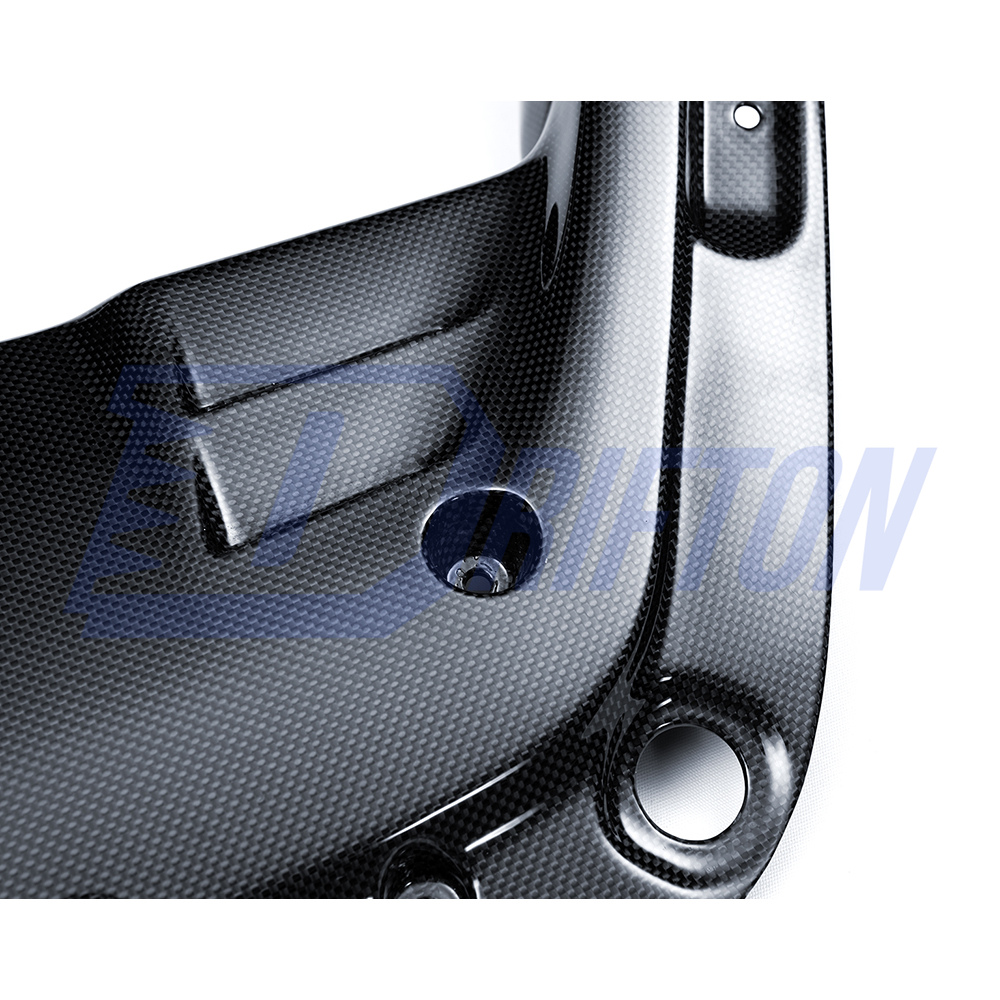 OEM Style Dry Carbon Fiber Engine Bay Compartment Set Cover Kit For Ferrari SF90 Spider