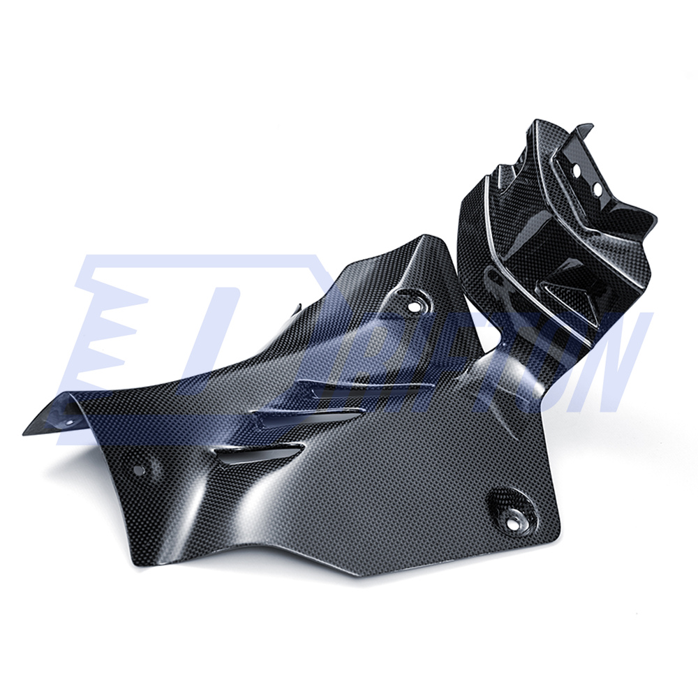 OEM Style Dry Carbon Fiber Engine Bay Compartment Set Cover Kit For Ferrari SF90 Spider