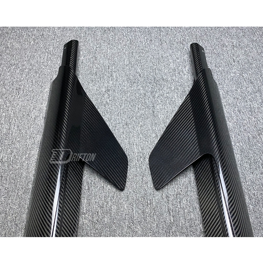 Capristo Style Dry Carbon Fiber Side Skirt For Audi R8 2020-2024