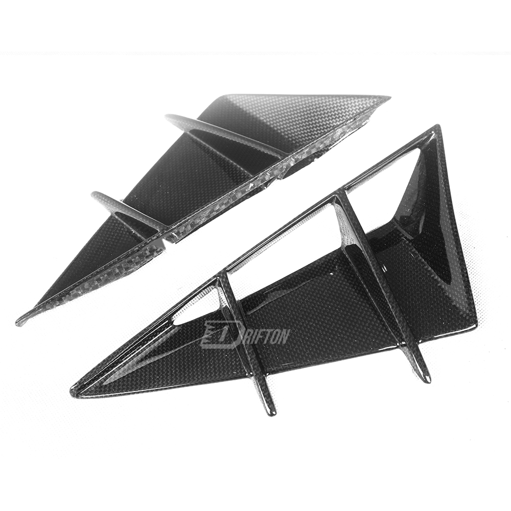 Mansory Style Dry Carbon Fiber Rear Bumper Air Vents Canards For Ferrari 812 Superfast GTS 2017-2023