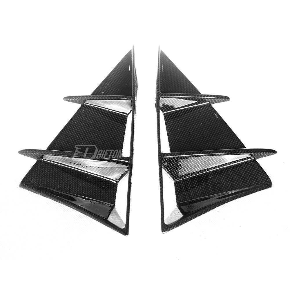 Mansory Style Dry Carbon Fiber Rear Bumper Air Vents Canards For Ferrari 812 Superfast GTS 2017-2023