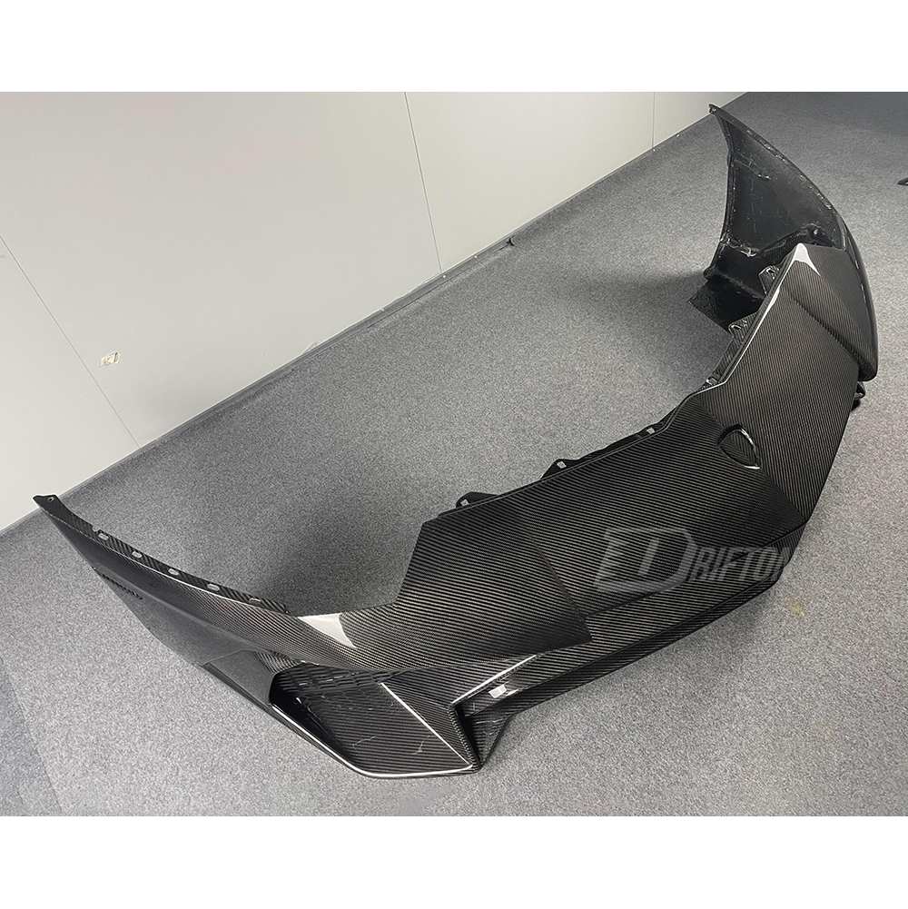 LP750 SV Style Full Exposed Dry Carbon Fiber Front Bumper For Lamborghini Aventador & S & SV LP700 LP740 LP750 2011-2021