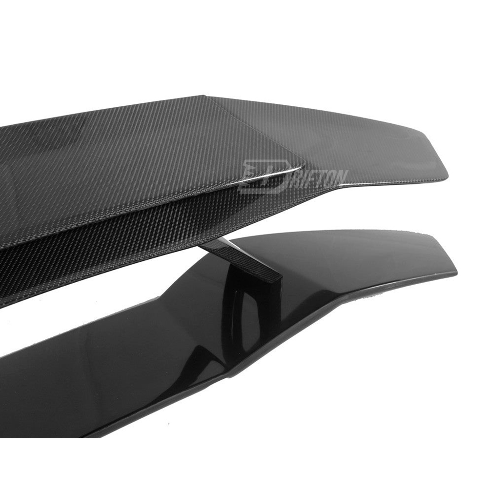 Novitec Style Dry Carbon Fiber Rear Spoiler Wing With Base Lid For Lamborghini Aventador & S & SV LP700 LP740 LP750 2011-2021
