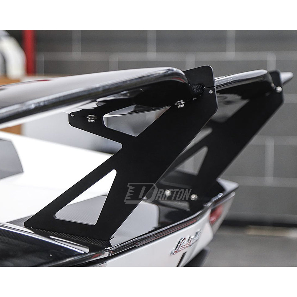 RevoZport Style Dry Carbon Fiber Rear Spoiler Wing For Lamborghini Aventador & S & SV LP700 LP740 LP750 2011-2021