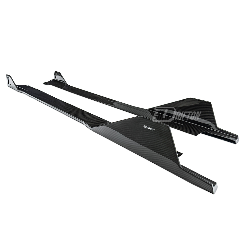 CMST Sytle Dry Carbon Fiber Side Skirt For Lamborghini Aventador LP700 2011-2015