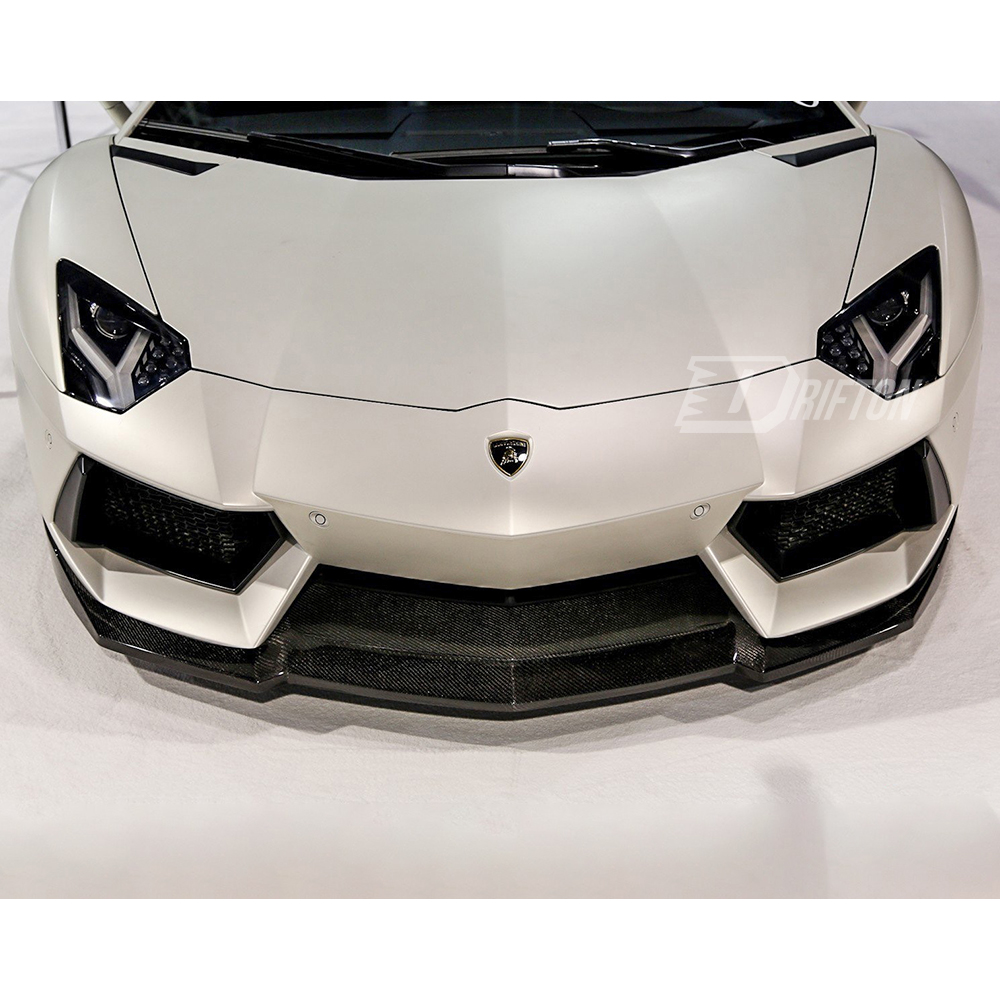 DMC Style Dry Carbon Fiber Front Lip For Lamborghini Aventador LP700 2011-2015