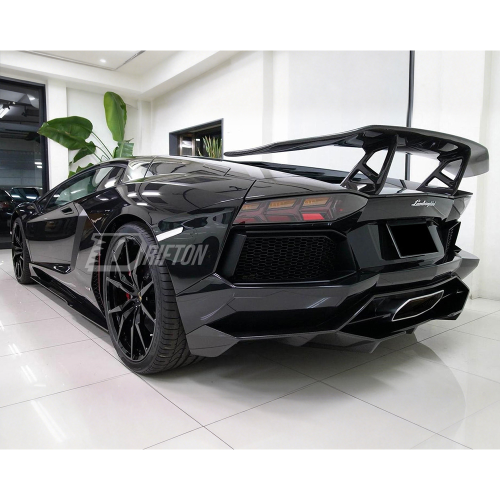 DMC Style Dry Carbon Fiber Rear Diffuser For Lamborghini Aventador LP700 2011-2015
