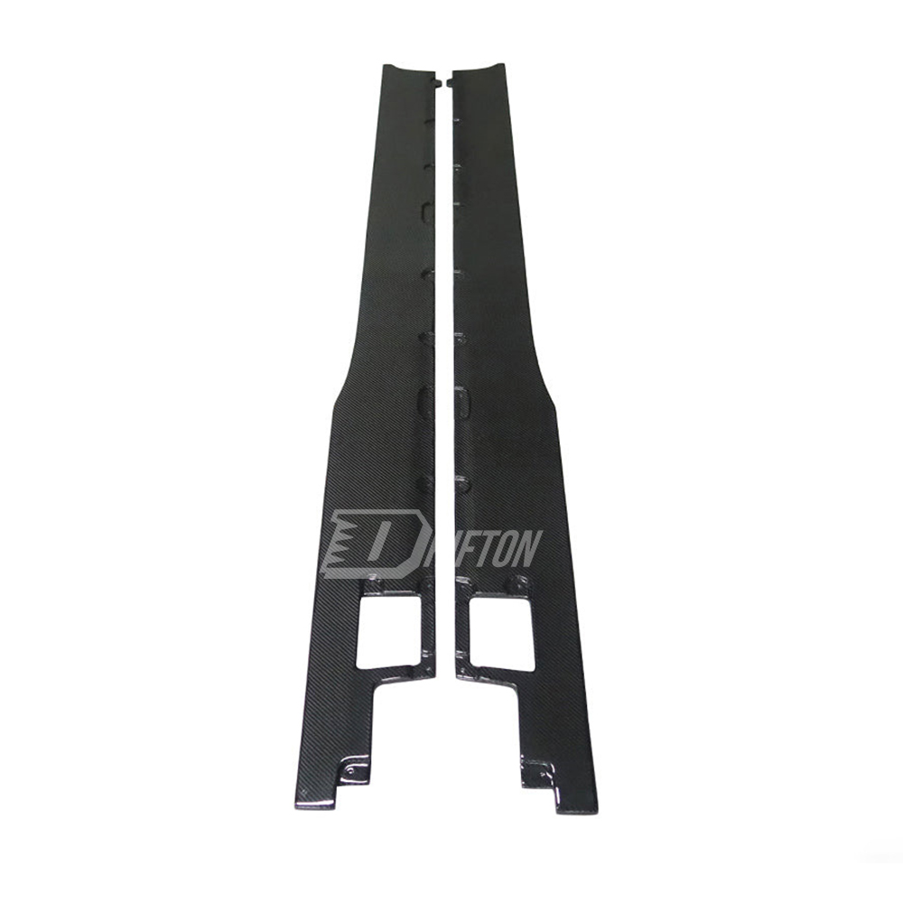 DMC Style Dry Carbon Fiber Side Skirt For Lamborghini Aventador LP700 2011-2015