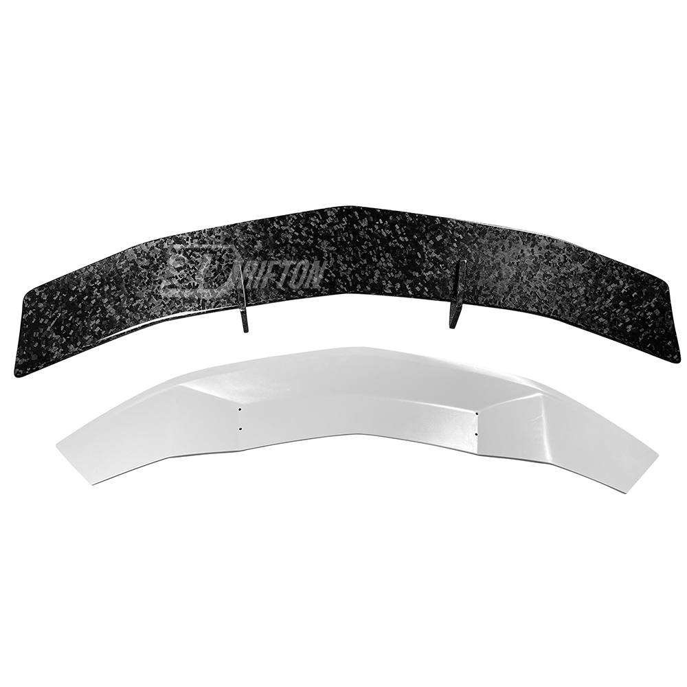 LP750 SV Style Dry Forged Carbon Fiber Rear Spoiler Wing With Primerd Base Lid For Lamborghini Aventador & S & SV LP700 LP740 LP750 2011-2021