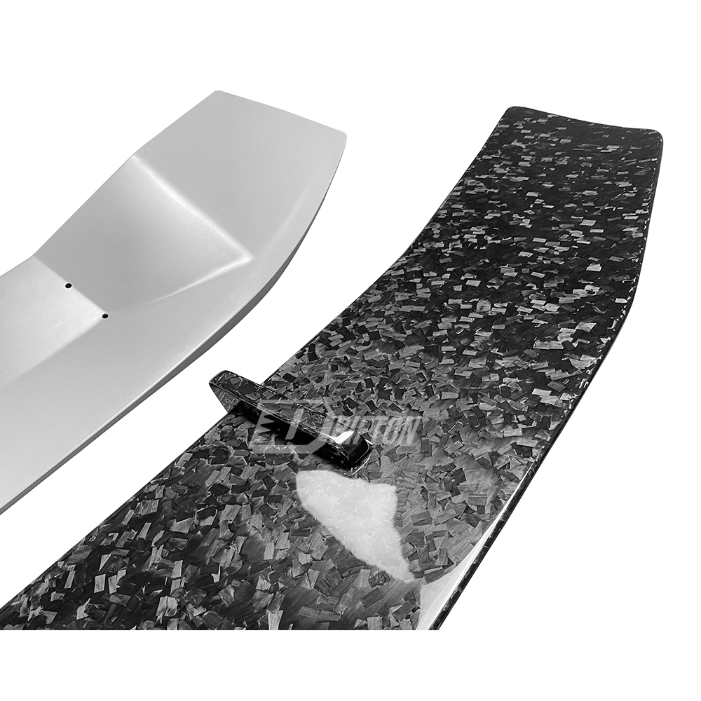 LP750 SV Style Dry Forged Carbon Fiber Rear Spoiler Wing With Primerd Base Lid For Lamborghini Aventador & S & SV LP700 LP740 LP750 2011-2021