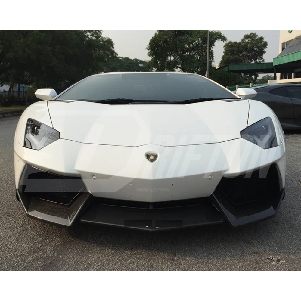 Novitec Style Dry Carbon Fiber Front Side Splitter For Lamborghini Aventador LP700 2011-2015