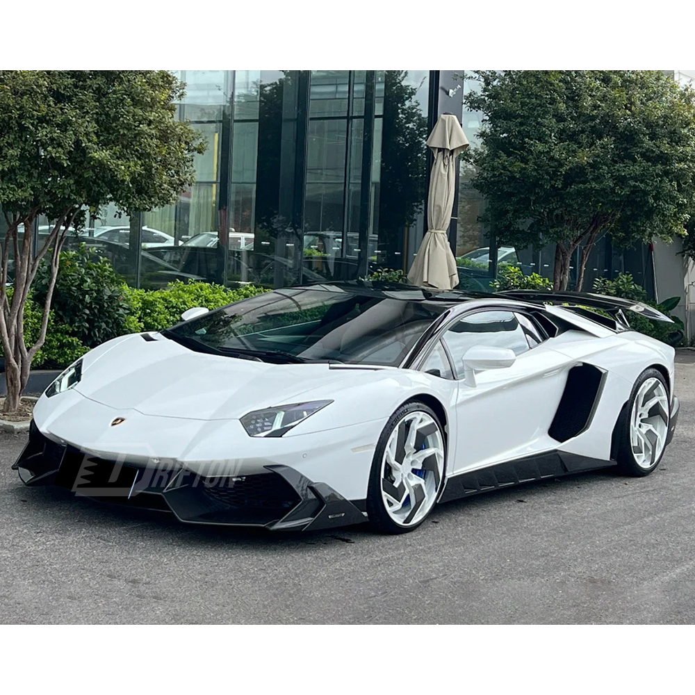 Novitec Style Dry Carbon Fiber Side Skirt For Lamborghini Aventador LP700 2011-2015