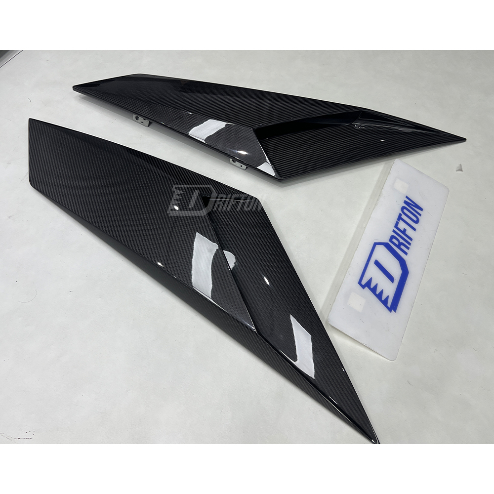 OEM Style Dry Carbon Fiber Rear Engine Side Vents Air Scoop For Lamborghini Aventador S LP740 2016-2021
