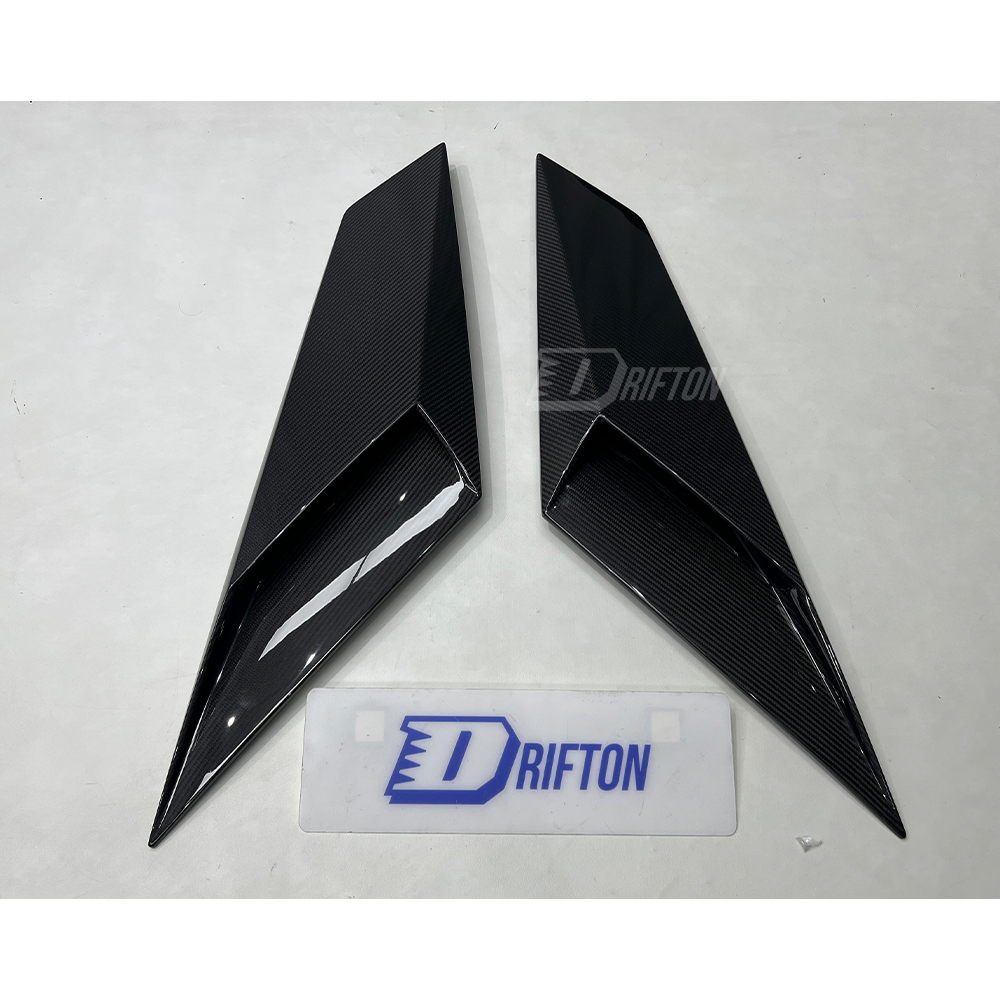 OEM Style Dry Carbon Fiber Rear Engine Side Vents Air Scoop For Lamborghini Aventador S LP740 2016-2021