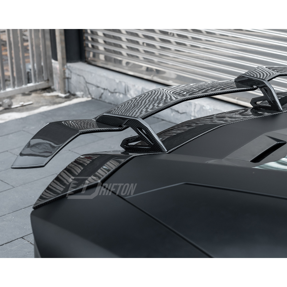 Vorsteiner Style Dry Carbon Fiber Rear Spoiler Wing For Lamborghini Aventador & S & SV LP700 LP740 LP750 2011-2021