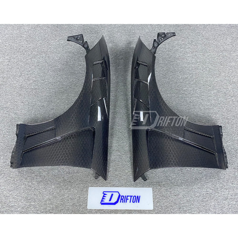 CMST Style HoneyComb Carbon Fiber Front Fender For Nissan Z Fairlady 400Z RZ34 2022+
