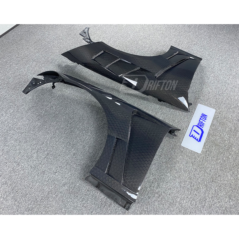 CMST Style HoneyComb Carbon Fiber Front Fender For Nissan Z Fairlady 400Z RZ34 2022+